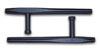 Tonfa Okinawa Black Hardwood 20'' (2) (GTTC722)