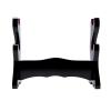 Additional photos: Double Sword Wooden Table Display Stand Black Deluxe