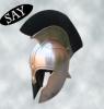 Ancient Troy Achillies Helmet (HM-1083)