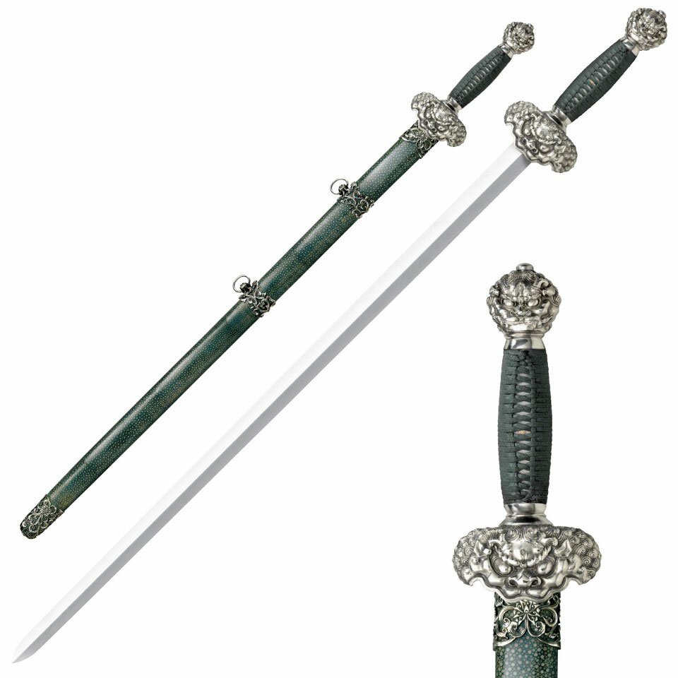 Cold Steel Sword Jade Lion Gim