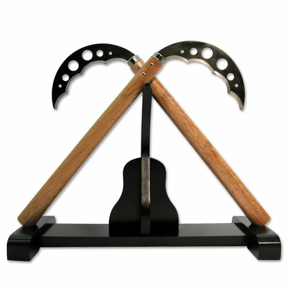 Deluxe kobudo display stand for kama