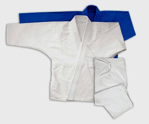 Jiujitsu Gi Double Weave Blue - For Judo and JiuJitsu 17oz