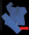Jiujitsu Gi Double Weave Blue - For Judo and JiuJitsu 17oz