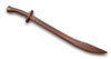 Sword Kung Fu Curved Wood 33'' (GTTC502)